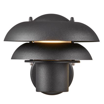 Nordlux - Уличный настенный светильник KURNOS 1xE14/12W/230V IP54 черный