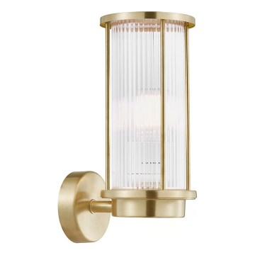 Nordlux - Уличный настенный светильник LINTON 1xE27/15W/230V IP54 латунь