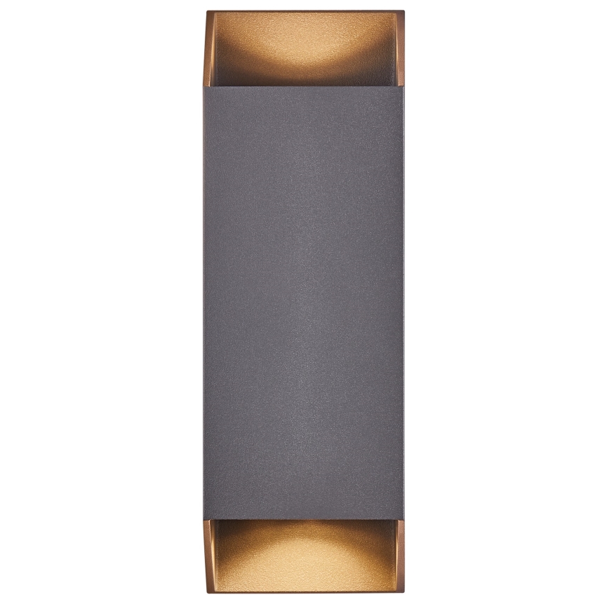 Nordlux - Уличный настенный светильник NICO 2xGU10/25W/230V IP54 антрацит