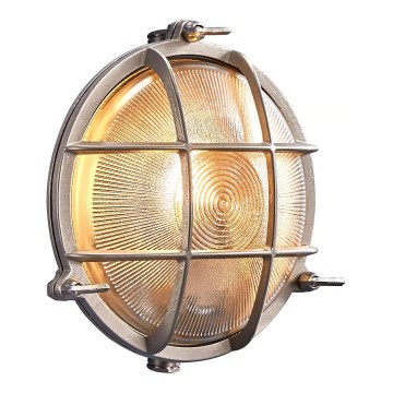 Nordlux - Уличный настенный светильник POLPERRO 1xE27/12,5W/230V IP64 серый