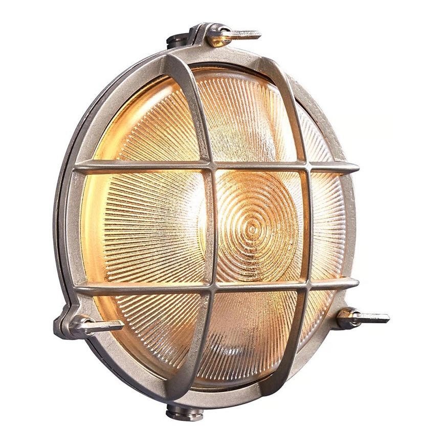 Nordlux - Уличный настенный светильник POLPERRO 1xE27/12,5W/230V IP64 серый