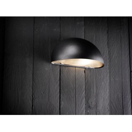 Nordlux - Уличный настенный светильник SCORPIUS 1xE14/40W/230V IP33 черный