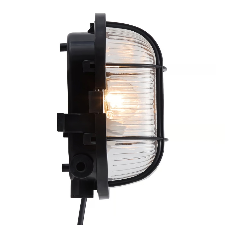 Nordlux - Уличный настенный светильник SKOTLAMPE 1xE27/60W/230V IP44 черный