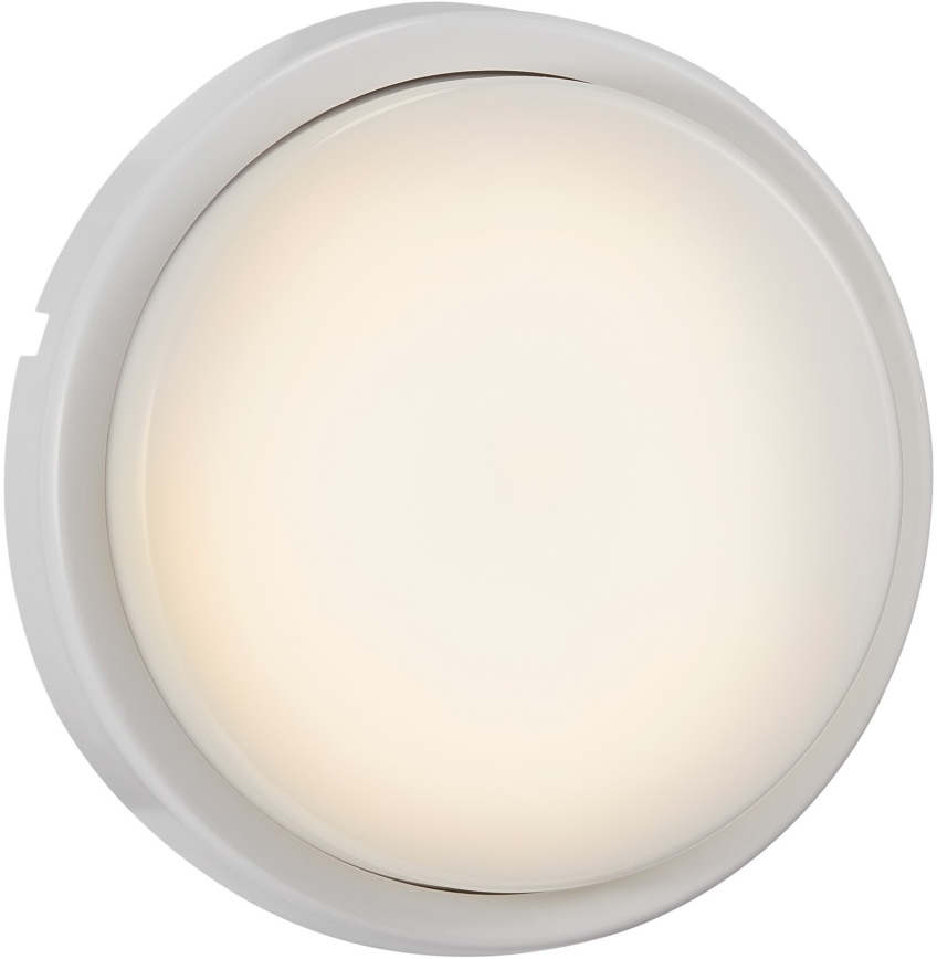 Nordlux - Уличный светодиодный настенный светильник CUBA LED/6,5W/230V IP54 диаметр 17,5 см белый