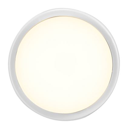 Nordlux - Уличный светодиодный настенный светильник CUBA LED/6,5W/230V IP54 диаметр 17,5 см белый
