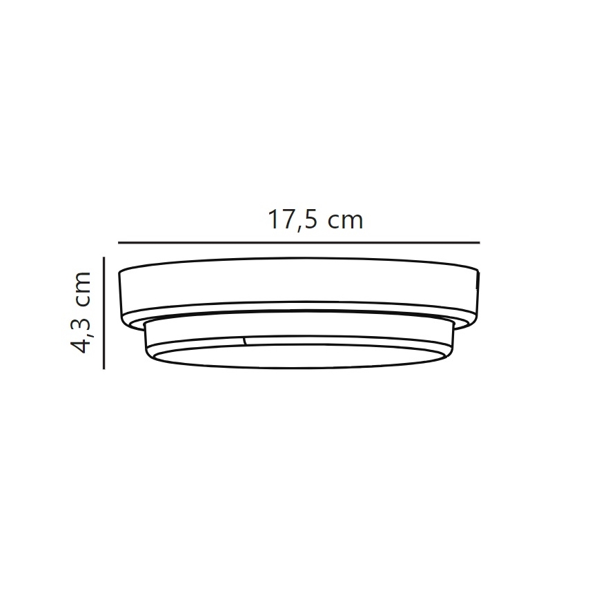 Nordlux - Уличный светодиодный настенный светильник CUBA LED/6,5W/230V IP54 диаметр 17,5 см белый
