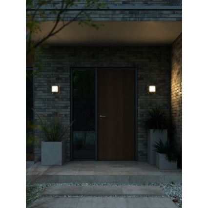 Nordlux - Уличный светодиодный настенный светильник OLIVER LED/9W/230V IP54 17,5x17,5 см