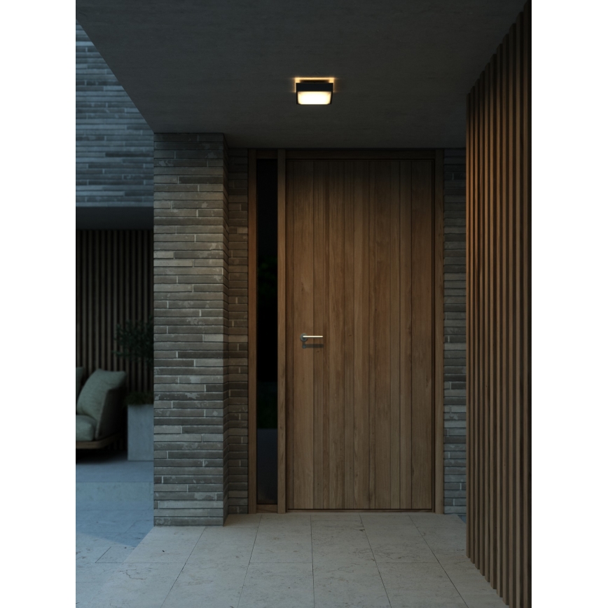 Nordlux - Уличный светодиодный настенный светильник OLIVER LED/9W/230V IP54 17,5x17,5 см