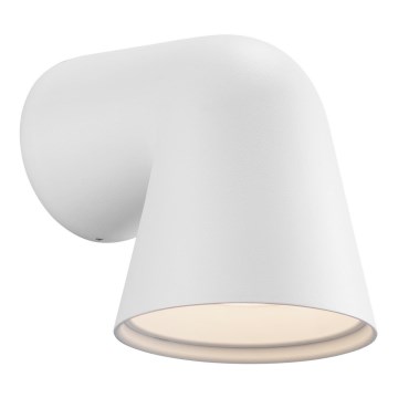 Nordlux - Вуличний настінний світильник FRONT 1xGU10/28W/230V IP44 білий