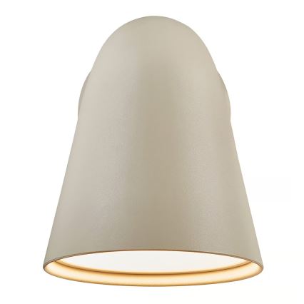 Nordlux - Вуличний настінний світильник FRONT 1xGU10/28W/230V IP44 кремовий