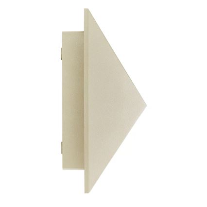 Nordlux - Вуличний настінний світильник PONTIO 1xGU10/25W/230V кремовий