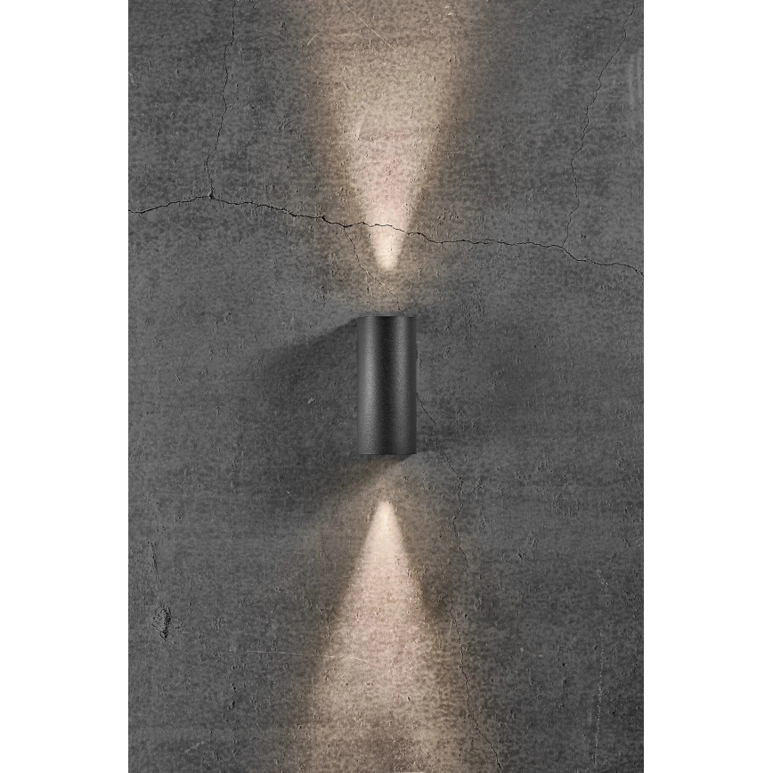 Nordlux - Вуличний світлодіодний настінний світильник ASBOL LED/13,3W/230V 3000K IP44 чорний