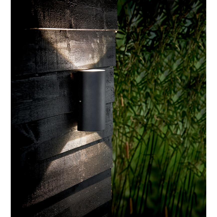 Nordlux - Вуличний світлодіодний настінний світильник ROLD LED/10,5W/230V 3000K IP54 чорний