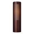 Nordlux - Вулична лампа ALUDRA 1xE27/15W/230V IP44 коричневий 45,4 см