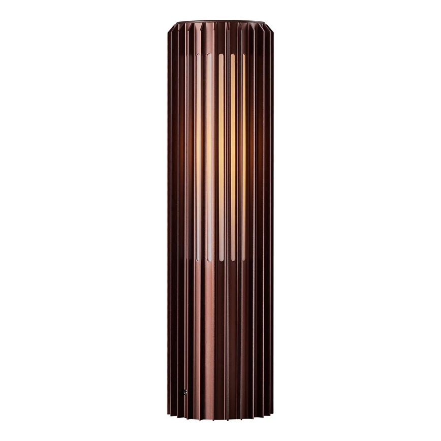 Nordlux - Вулична лампа ALUDRA 1xE27/15W/230V IP44 коричневий 45,4 см
