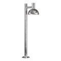 Nordlux - Вулична лампа ARKI 1xE27/20W/230V IP54 100 см срібний