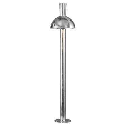 Nordlux - Вулична лампа ARKI 1xE27/20W/230V IP54 100 см срібний