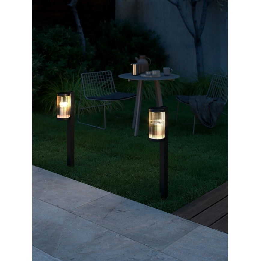 Nordlux - Вулична лампа COUPAR 1xE27/25W/230V IP54 чорний