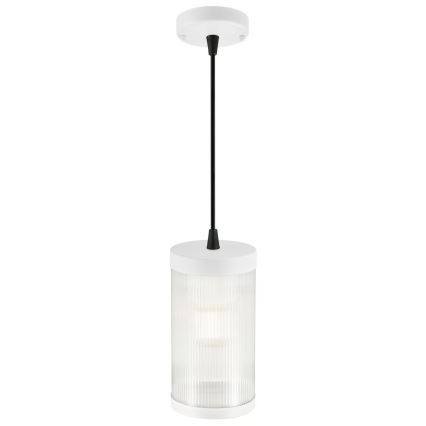 Nordlux - Вулична підвісна люстра COUPAR 1xE27/25W/230V IP33 білий