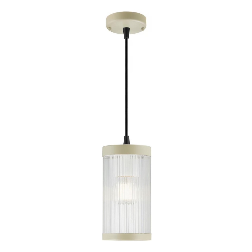 Nordlux - Вулична підвісна люстра COUPAR 1xE27/25W/230V IP33 кремовий