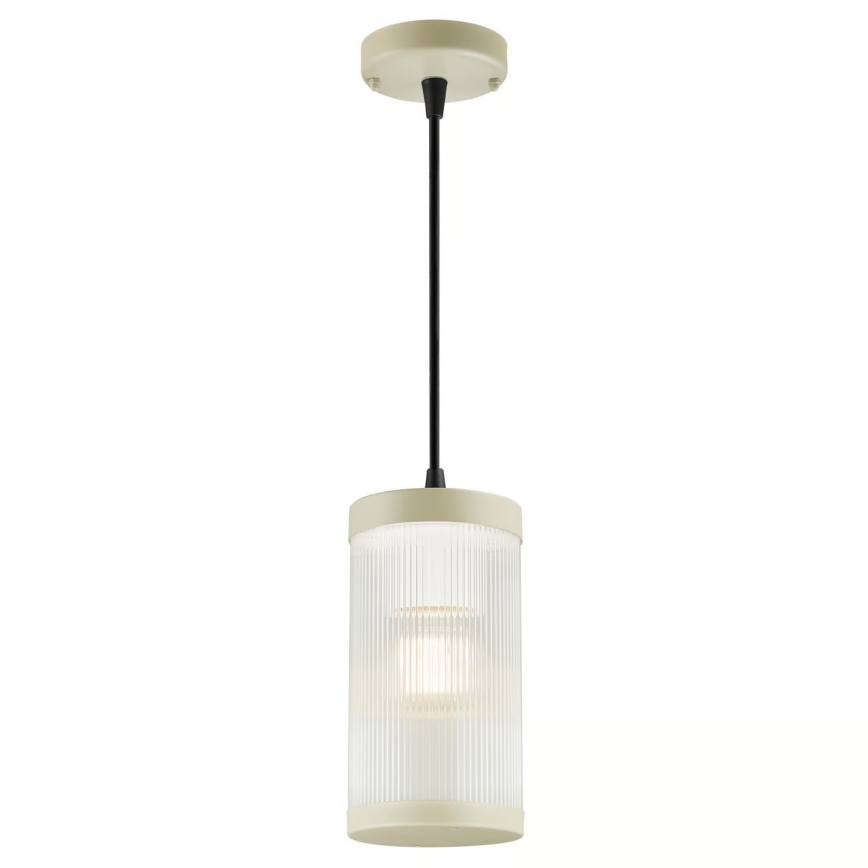 Nordlux - Вулична підвісна люстра COUPAR 1xE27/25W/230V IP33 кремовий