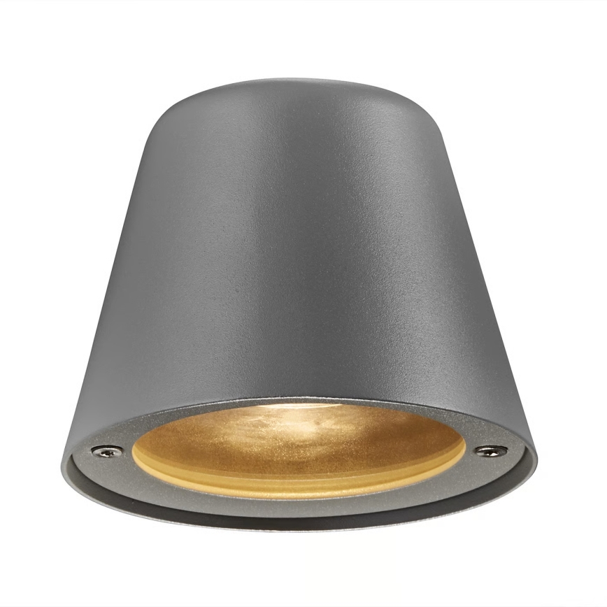 Nordlux - Вуличний настінний світильник ALERIA 1xGU10/35W/230V IP44 сірий