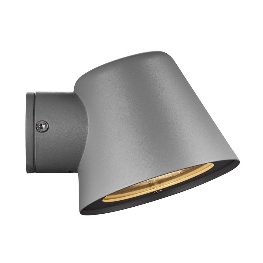 Nordlux - Вуличний настінний світильник ALERIA 1xGU10/35W/230V IP44 сірий