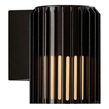 Nordlux - Вуличний настінний світильник ALUDRA 1xE27/15W/230V чорний