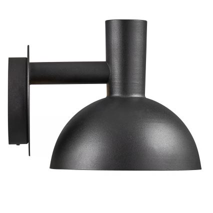 Nordlux - Вуличний настінний світильник ARKI 1xE27/20W/230V IP54 чорний
