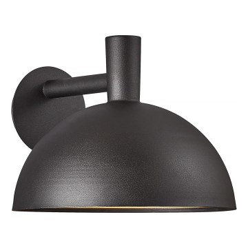 Nordlux - Вуличний настінний світильник ARKI 1xE27/20W/230V IP54 чорний