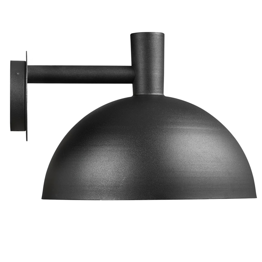 Nordlux - Вуличний настінний світильник ARKI 1xE27/20W/230V IP54 чорний
