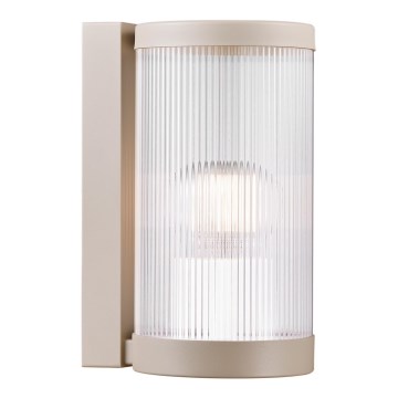 Nordlux - Вуличний настінний світильник COUPAR 1xE27/25W/230V IP54 бежевий