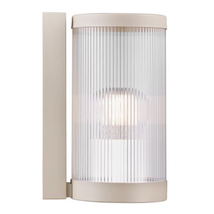 Nordlux - Вуличний настінний світильник COUPAR 1xE27/25W/230V IP54 бежевий