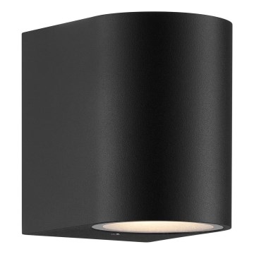 Nordlux - Вуличний настінний світильник DION 1xGU10/25W/230V IP44 чорний