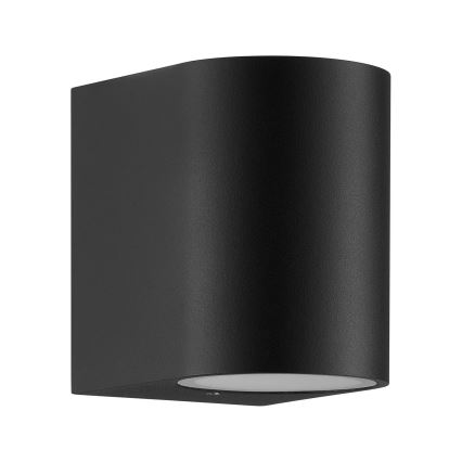 Nordlux - Вуличний настінний світильник DION 1xGU10/25W/230V IP44 чорний