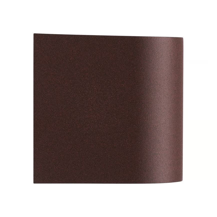 Nordlux - Вуличний настінний світильник DION 1xGU10/25W/230V IP44 rezavá