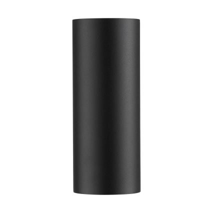 Nordlux - Вуличний настінний світильник DION 2xGU10/25W/230V IP44 чорний