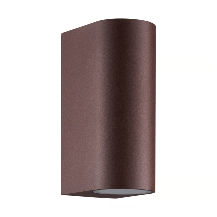 Nordlux - Вуличний настінний світильник DION 2xGU10/25W/230V IP44 іржавий