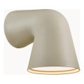 Nordlux - Вуличний настінний світильник FRONT 1xGU10/28W/230V IP44 кремовий