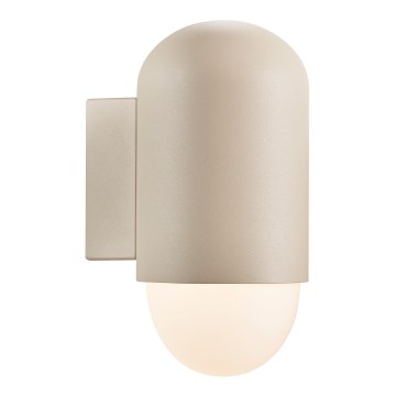 Nordlux - Вуличний настінний світильник HEKA 1xE27/60W/230V IP54 бежевий