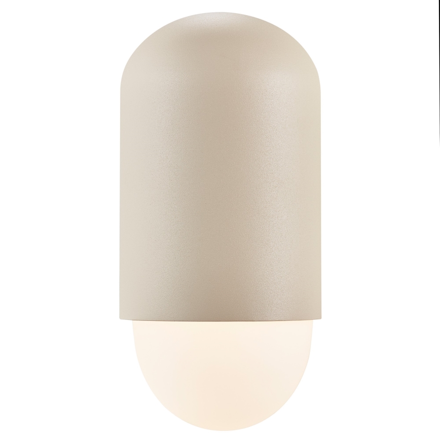 Nordlux - Вуличний настінний світильник HEKA 1xE27/60W/230V IP54 бежевий