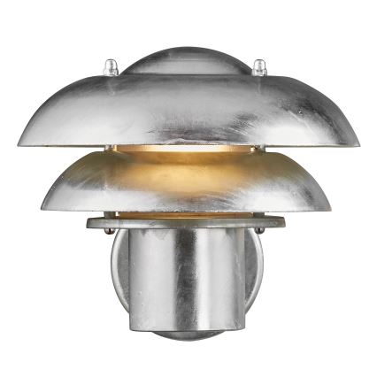 Nordlux - Вуличний настінний світильник KURNOS 1xE14/12W/230V IP54 матовий хром