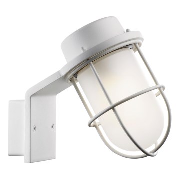 Nordlux - Вуличний настінний світильник MARINA 1xE27/60W/230V IP44 білий