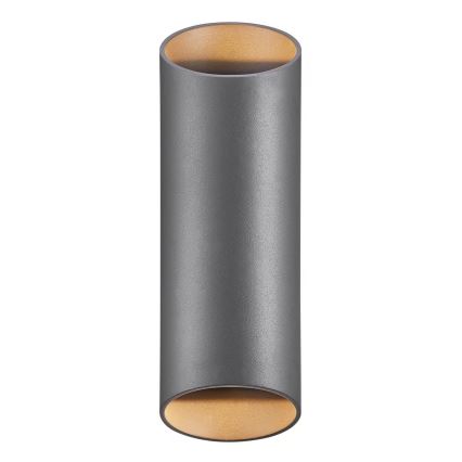 Nordlux - Вуличний настінний світильник NICO 2xGU10/25W/230V IP54 антрацит