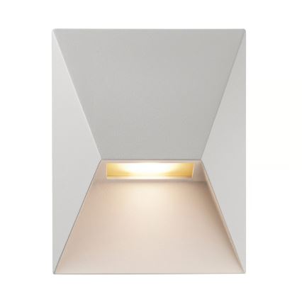 Nordlux - Вуличний настінний світильник PONTIO 1xGU10/25W/230V білий