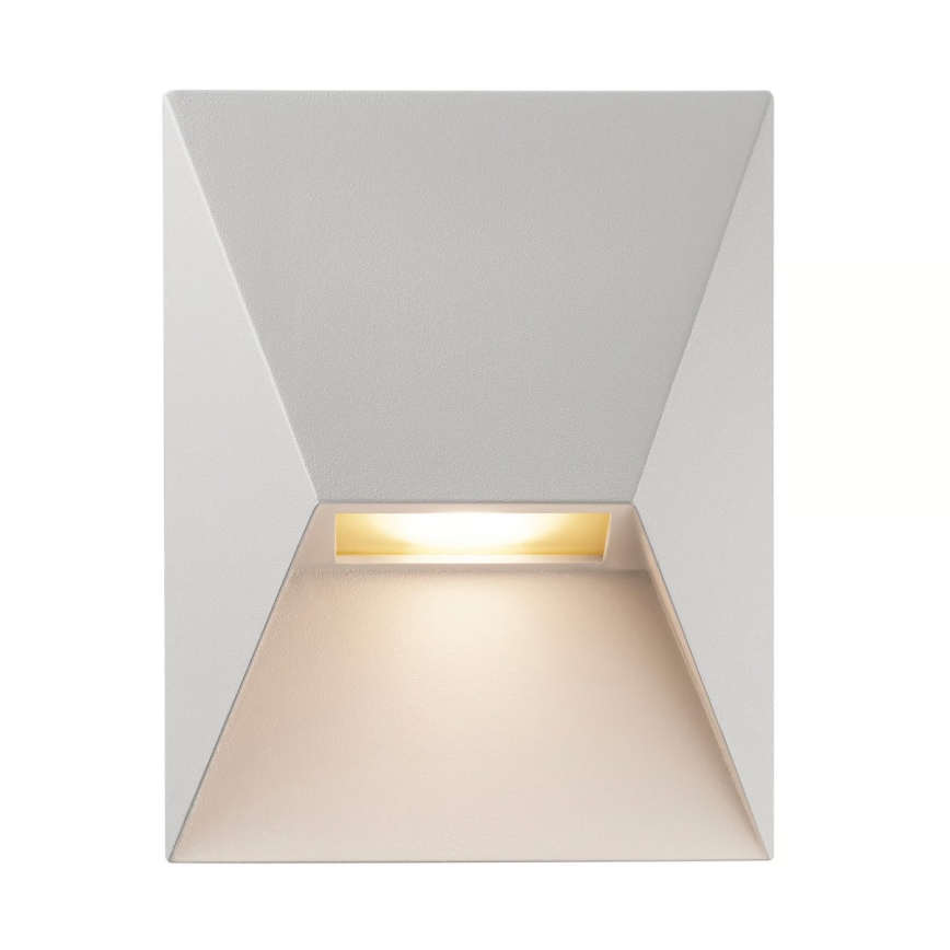 Nordlux - Вуличний настінний світильник PONTIO 1xGU10/25W/230V білий