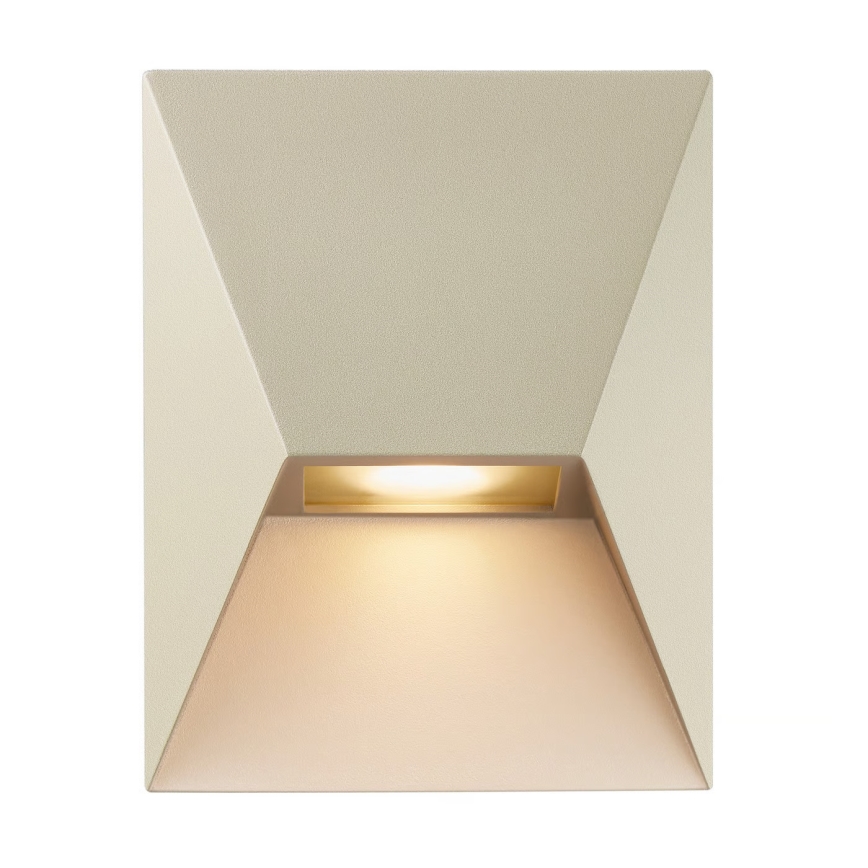 Nordlux - Вуличний настінний світильник PONTIO 1xGU10/25W/230V кремовий
