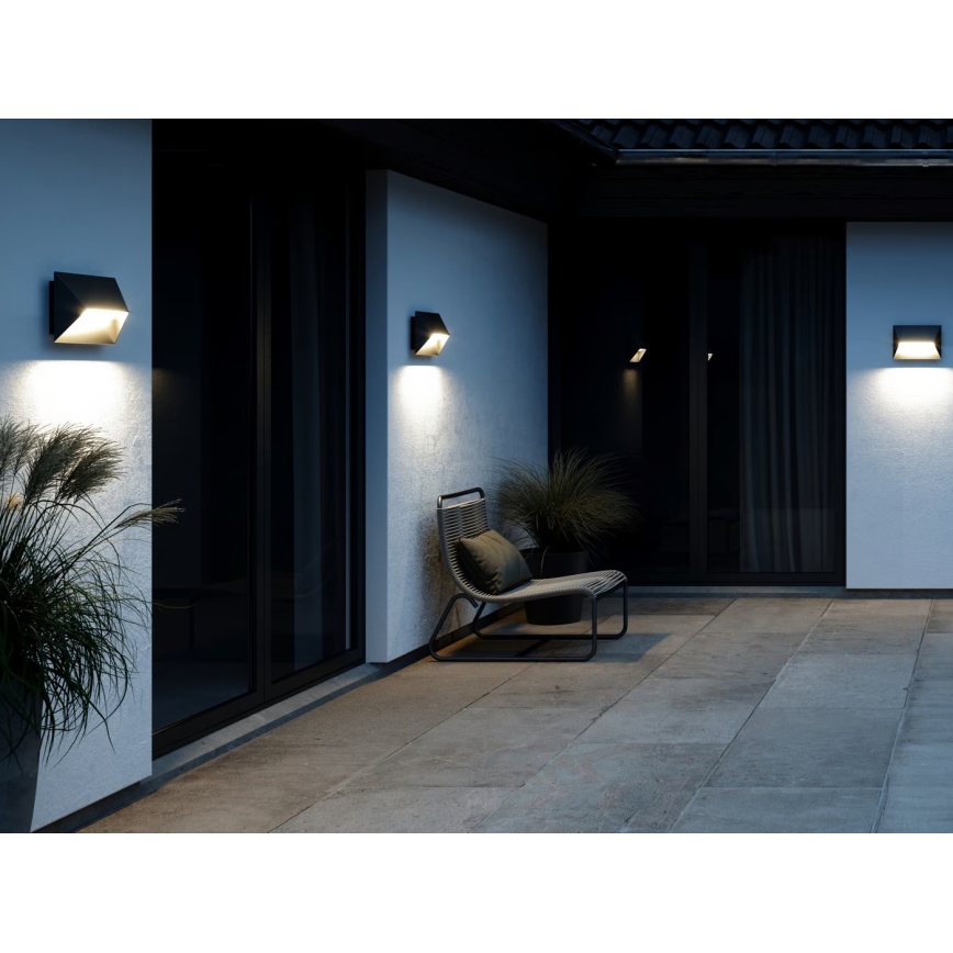 Nordlux - Вуличний настінний світильник PONTIO 2xGU10/25W/230V IP54