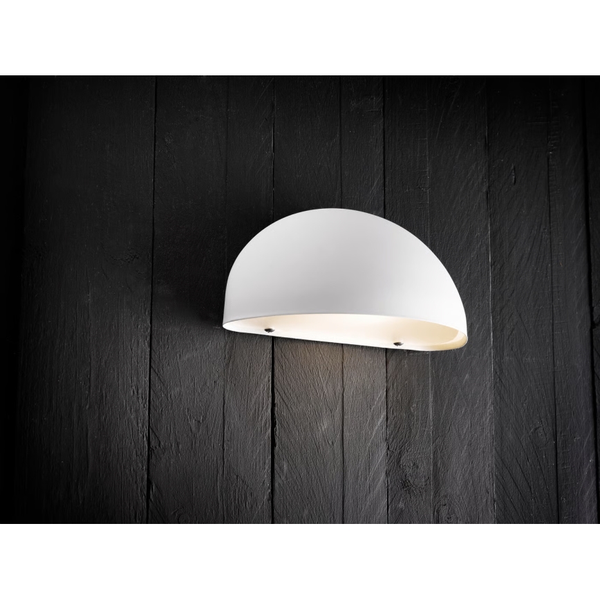 Nordlux - Вуличний настінний світильник SCORPIUS 1xE14/40W/230V IP33 білий