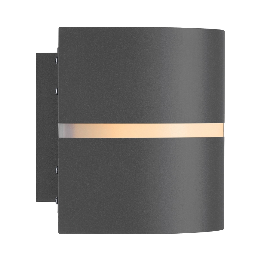 Nordlux - Вуличний настінний світильник SIBELIS 1xE27/10W/230V IP44 антрацит